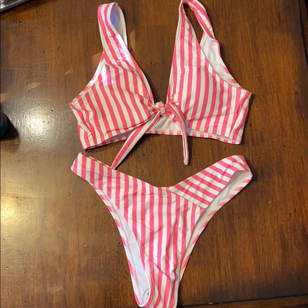 two piece swimsuit